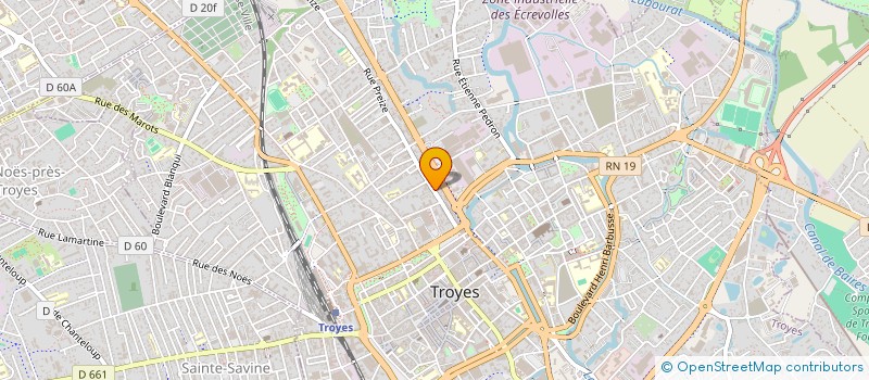 localisation de l'entreprise MONSIEUR PAUL BODIE à TROYES