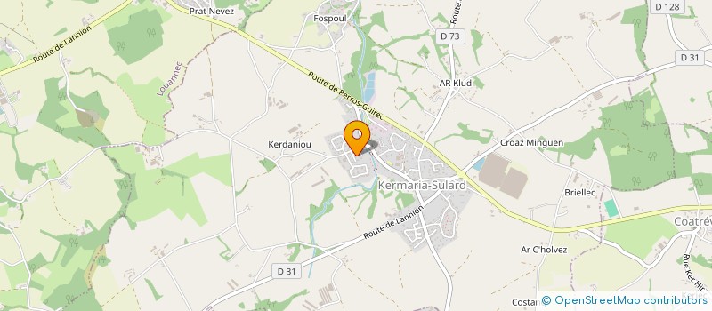 localisation de l'entreprise MONSIEUR PAUL BOETE à KERMARIA-SULARD