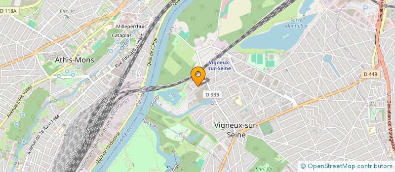 localisation de l'entreprise MONSIEUR PAUL BOGAS  VIGNEUX-SUR-SEINE