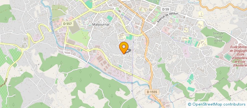 localisation de l'entreprise MONSIEUR PAUL BOGDAN  DRAGUIGNAN