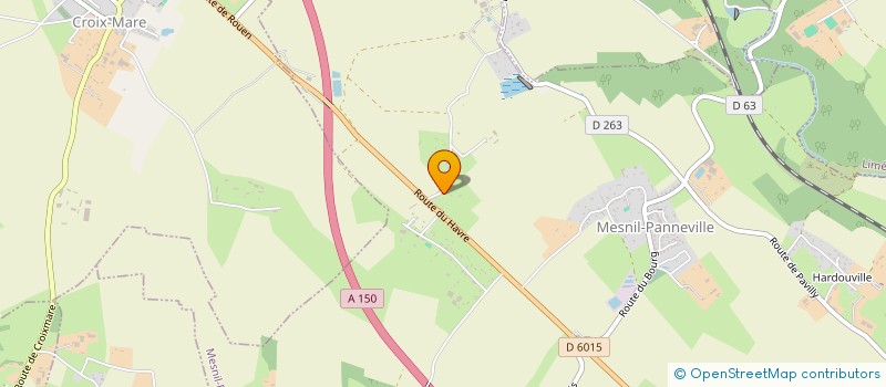 localisation de l'entreprise MONSIEUR PAUL BOISSEL-DOMBREVAL  MESNIL-PANNEVILLE
