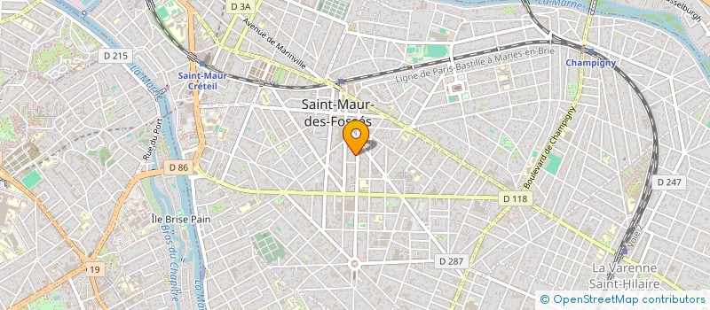 localisation de l'entreprise MONSIEUR PAUL BOITEUX à SAINT-MAUR-DES-FOSSES