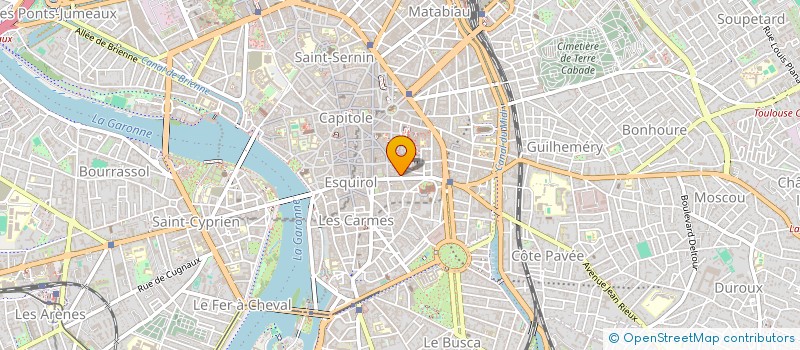 localisation de l'entreprise MONSIEUR PAUL BONHOURE à TOULOUSE