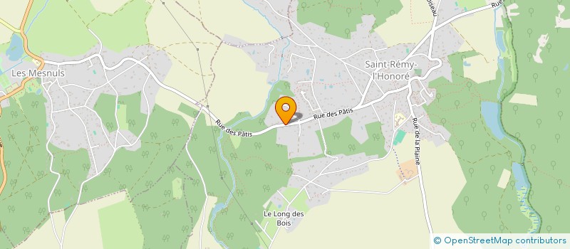 localisation de l'entreprise MONSIEUR PAUL BONNABEL à SAINT-REMY-L'HONORE