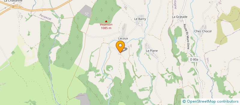 localisation de l'entreprise MONSIEUR PAUL BONNABRY  PERPEZAT