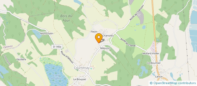 localisation de l'entreprise MONSIEUR PAUL BONNAVIAT à LE BOUCHAGE