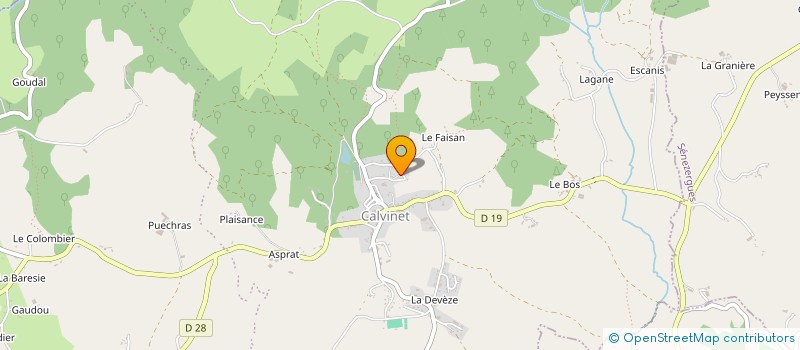 localisation de l'entreprise MONSIEUR PAUL BONNET à PUYCAPEL