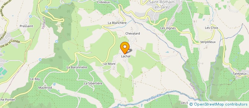 localisation de l'entreprise MONSIEUR PAUL BONNIER  CELLIEU