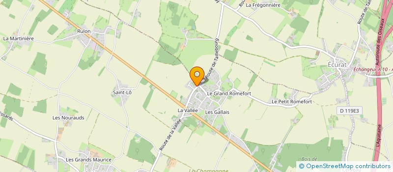 localisation de l'entreprise MONSIEUR PAUL BONNIN à SAINT-GEORGES-DES-COTEAUX