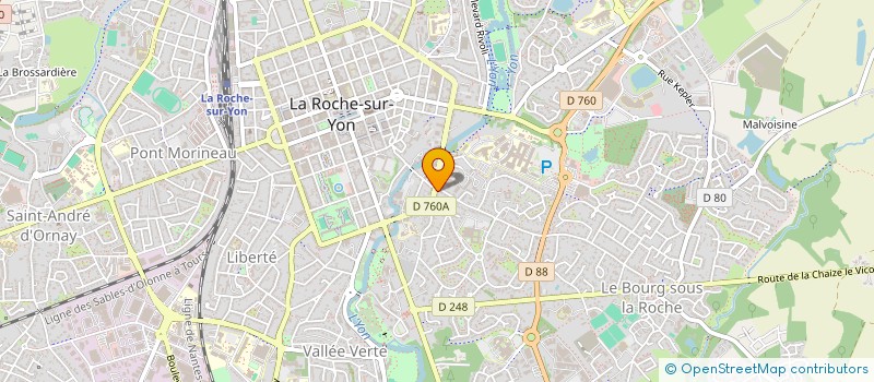 localisation de l'entreprise MONSIEUR PAUL BONOTTO à LA ROCHE-SUR-YON