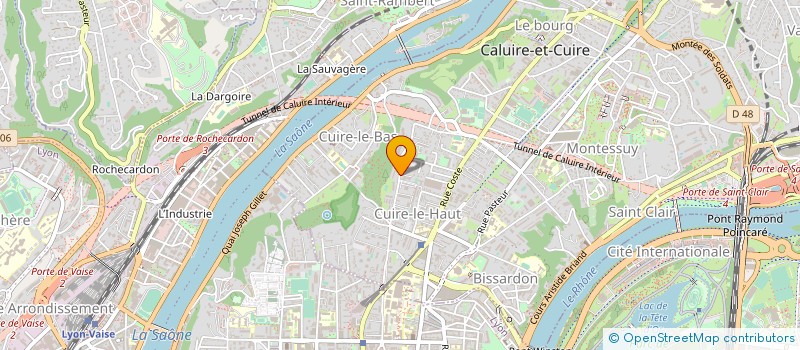 localisation de l'entreprise MONSIEUR PAUL BONTOUX à CALUIRE-ET-CUIRE