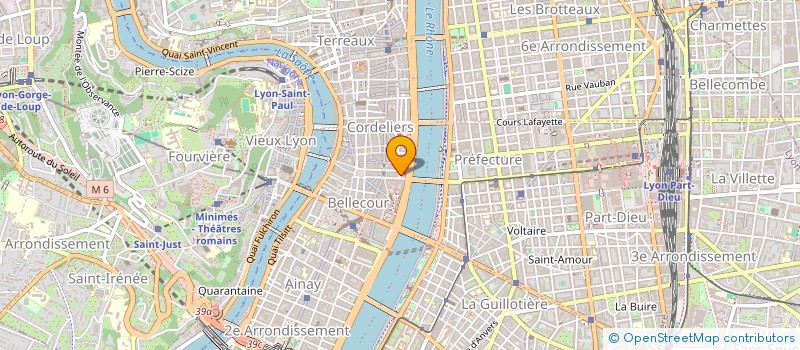 localisation de l'entreprise MONSIEUR PAUL BORNE  LYON