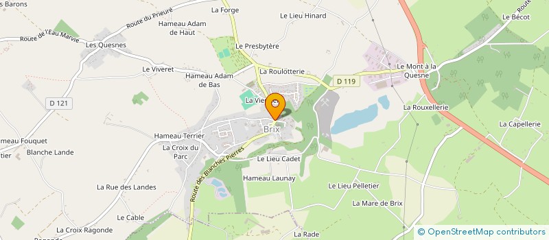 localisation de l'entreprise MONSIEUR PAUL BOSQUET  BRIX