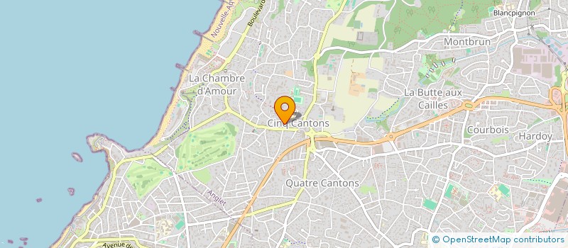 localisation de l'entreprise MONSIEUR PAUL-BOUCHAID M'RAOUNA  ANGLET