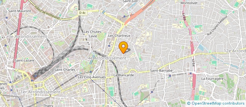 localisation de l'entreprise MONSIEUR PAUL BOUCHE à MARSEILLE