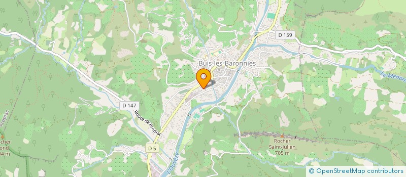 localisation de l'entreprise MONSIEUR PAUL BOUCHER  LA ROCHE-SUR-LE-BUIS