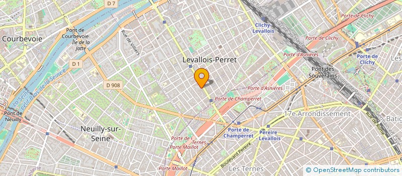 localisation de l'entreprise MONSIEUR PAUL BOUDAILLIEZ à LEVALLOIS-PERRET