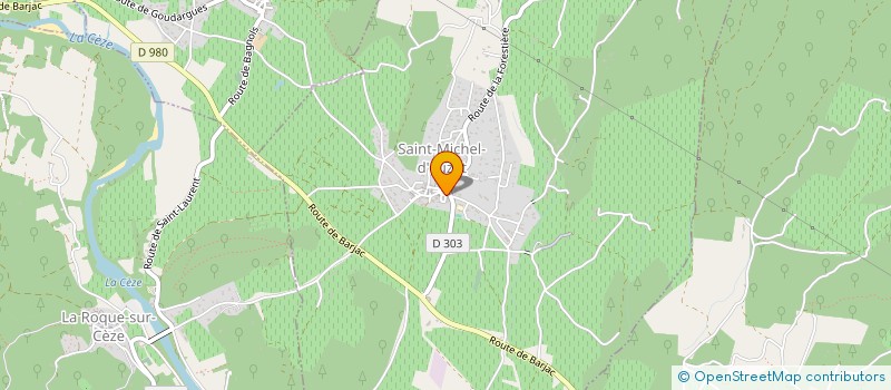 localisation de l'entreprise MONSIEUR PAUL BOUILLARD  SAINT-LAURENT-DE-CARNOLS