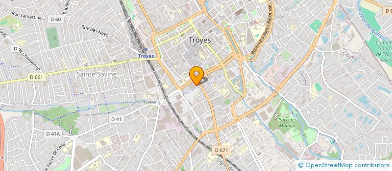 localisation de l'entreprise MONSIEUR PAUL BOULACHEB à TROYES