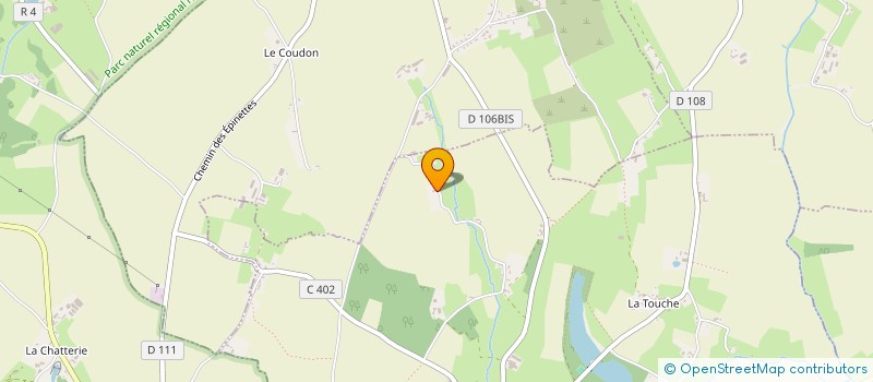 localisation de l'entreprise MONSIEUR PAUL BOULAY  SAINT-OUEN-DE-MIMBRE