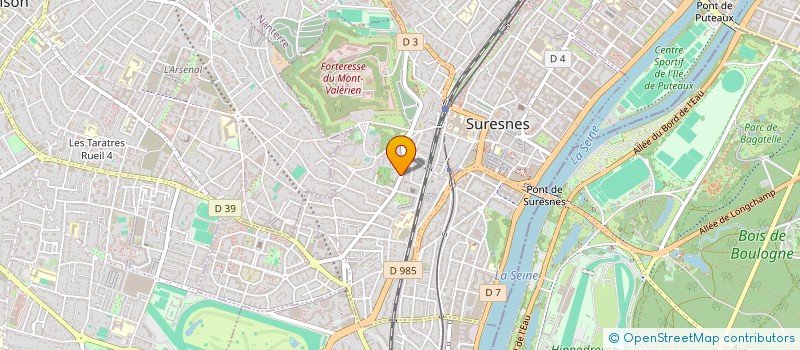 localisation de l'entreprise MONSIEUR PAUL BOULET  SURESNES