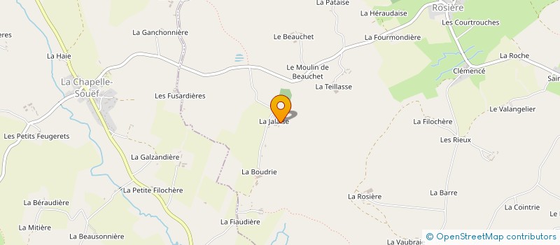 localisation de l'entreprise MONSIEUR PAUL BOULLAY à SAINT-CYR-LA-ROSIERE