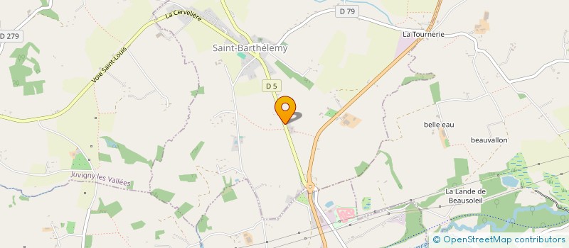 localisation de l'entreprise MONSIEUR PAUL BOULLE  SAINT-BARTHELEMY