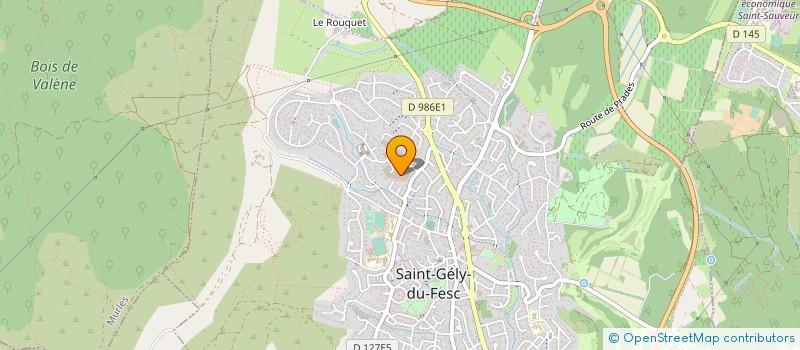 localisation de l'entreprise MONSIEUR PAUL BOULOC  SAINT-GELY-DU-FESC