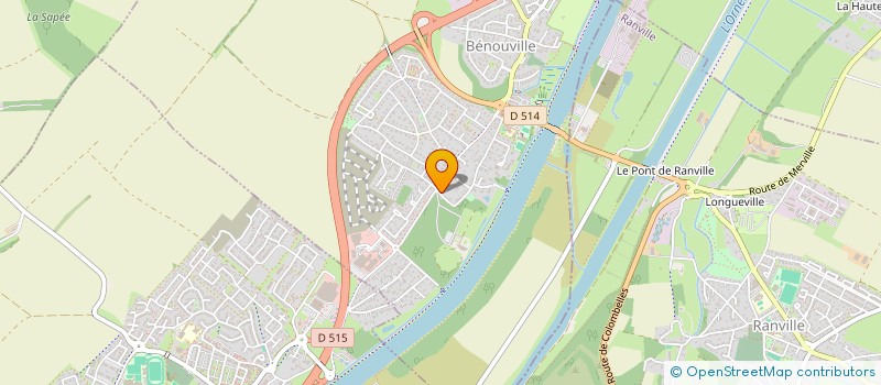 localisation de l'entreprise MONSIEUR PAUL BOURBON  BENOUVILLE