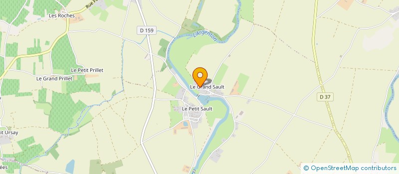 localisation de l'entreprise MONSIEUR PAUL BOURDILLEAU à LORETZ-D'ARGENTON