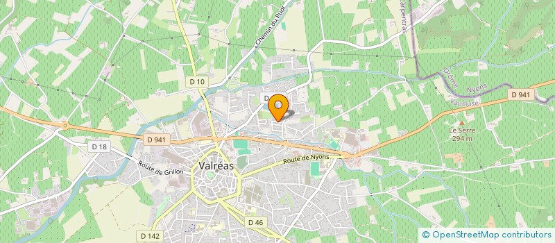 localisation de l'entreprise MONSIEUR PAUL BOURDIN à VALREAS