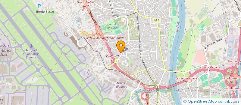 localisation de l'entreprise MONSIEUR PAUL BOUSQUET à BLAGNAC