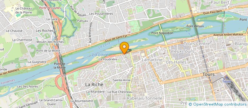 localisation de l'entreprise MONSIEUR PAUL BOUTEILLER  LA RICHE