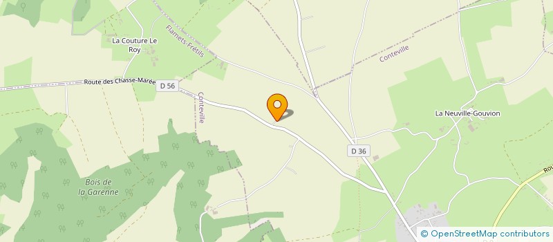 localisation de l'entreprise MONSIEUR PAUL BOUTIN  HAUDRICOURT