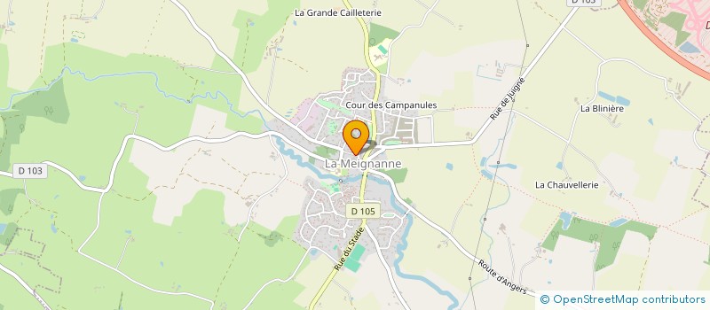 localisation de l'entreprise MONSIEUR PAUL BOUTIN à LONGUENEE-EN-ANJOU