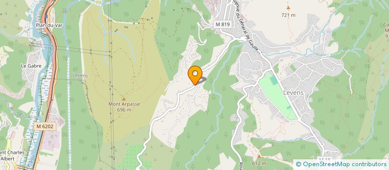 localisation de l'entreprise MONSIEUR PAUL BOVIS  LEVENS