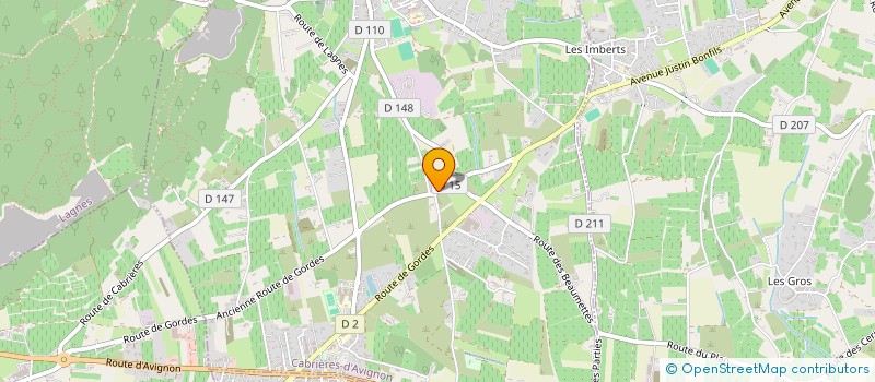 localisation de l'entreprise MONSIEUR PAUL BOYER  CABRIERES-D'AVIGNON