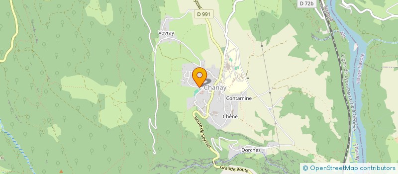 localisation de l'entreprise MONSIEUR PAUL BRACHET  CHANAY