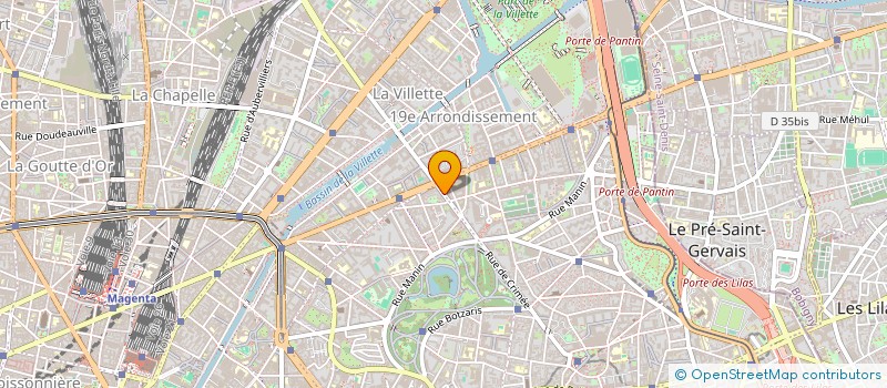 localisation de l'entreprise MONSIEUR PAUL BRAHMI  PARIS