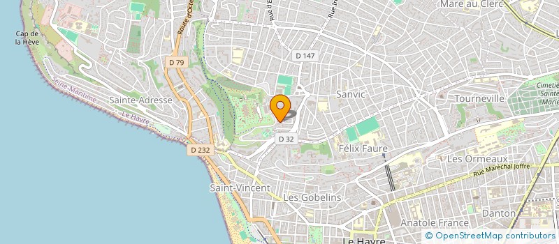 localisation de l'entreprise MONSIEUR PAUL BRANDEL à LE HAVRE