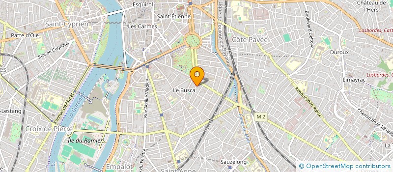 localisation de l'entreprise MONSIEUR PAUL BRAZIER à TOULOUSE