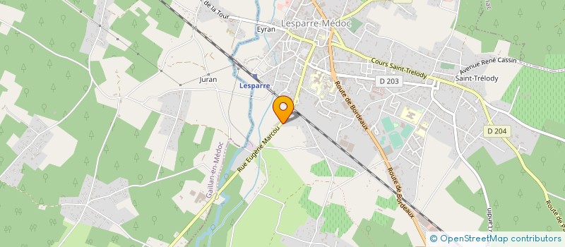 localisation de l'entreprise MONSIEUR PAUL BROCHARD à LESPARRE-MEDOC