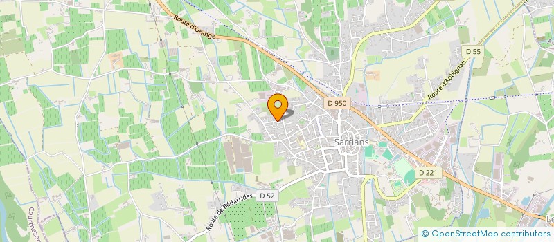 localisation de l'entreprise MONSIEUR PAUL BRUNEL  SARRIANS