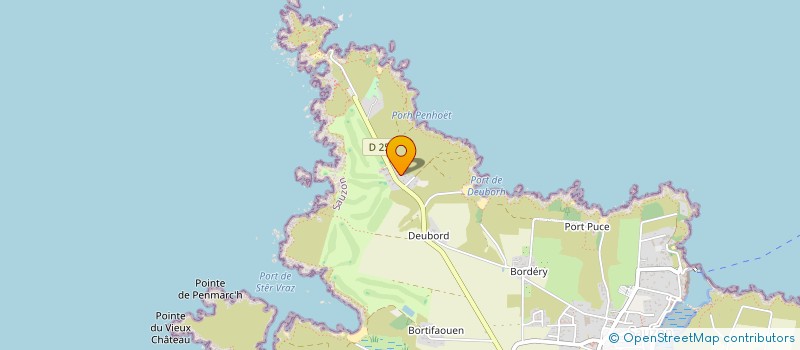 localisation de l'entreprise MONSIEUR PAUL BRUNET  SAUZON