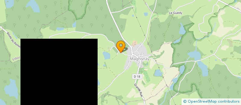 localisation de l'entreprise MONSIEUR PAUL BURGER  MAGNIVRAY