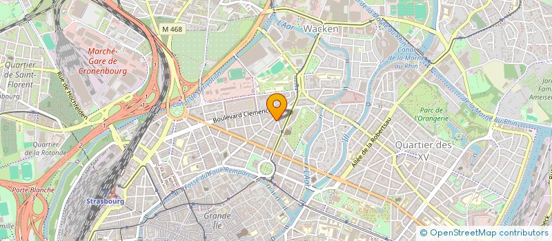 localisation de l'entreprise MONSIEUR PAUL CABANES à STRASBOURG
