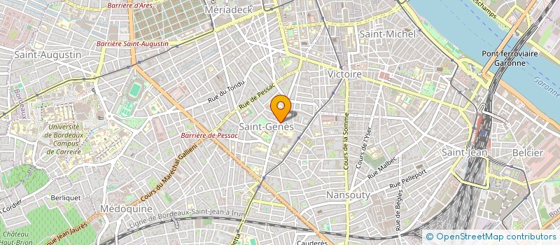 localisation de l'entreprise MONSIEUR PAUL CABANIE  BORDEAUX