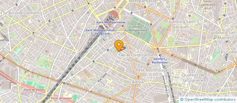 localisation de l'entreprise MONSIEUR PAUL CABRIT  PARIS