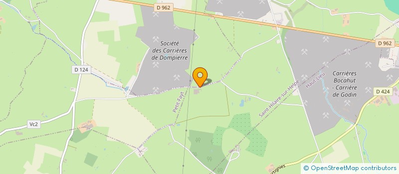 localisation de l'entreprise MONSIEUR PAUL CABY à SAINT-HILAIRE-SUR-HELPE