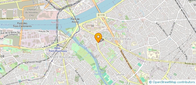 localisation de l'entreprise MONSIEUR PAUL CAILLAU à NANTES